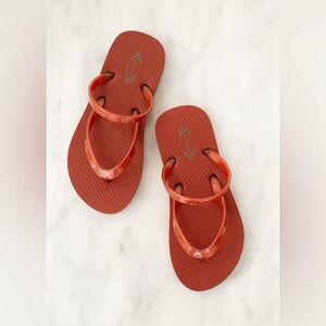 Joyfolie Lell Red Flip Flop NWT